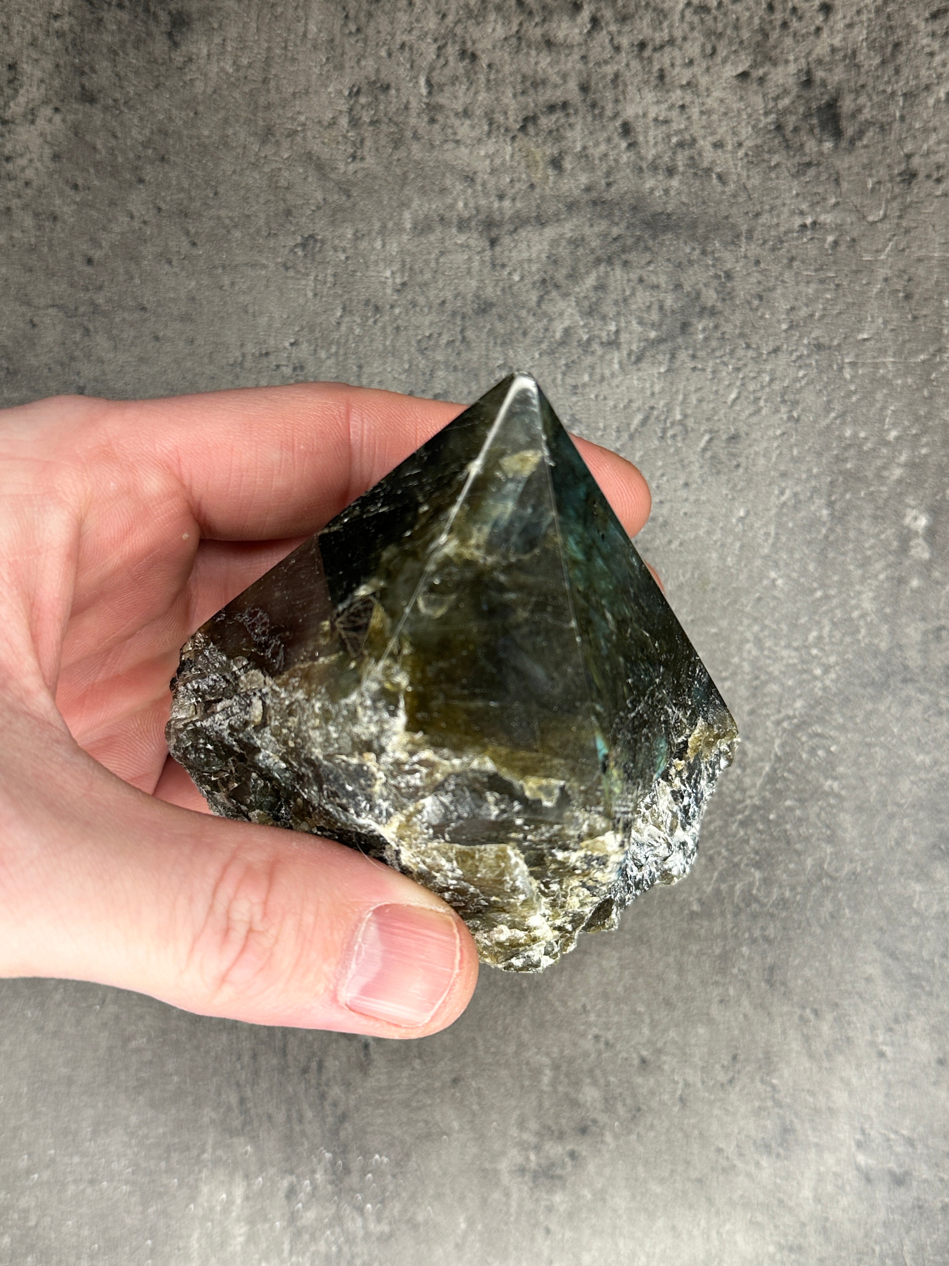 Labradorite - Rough cut point