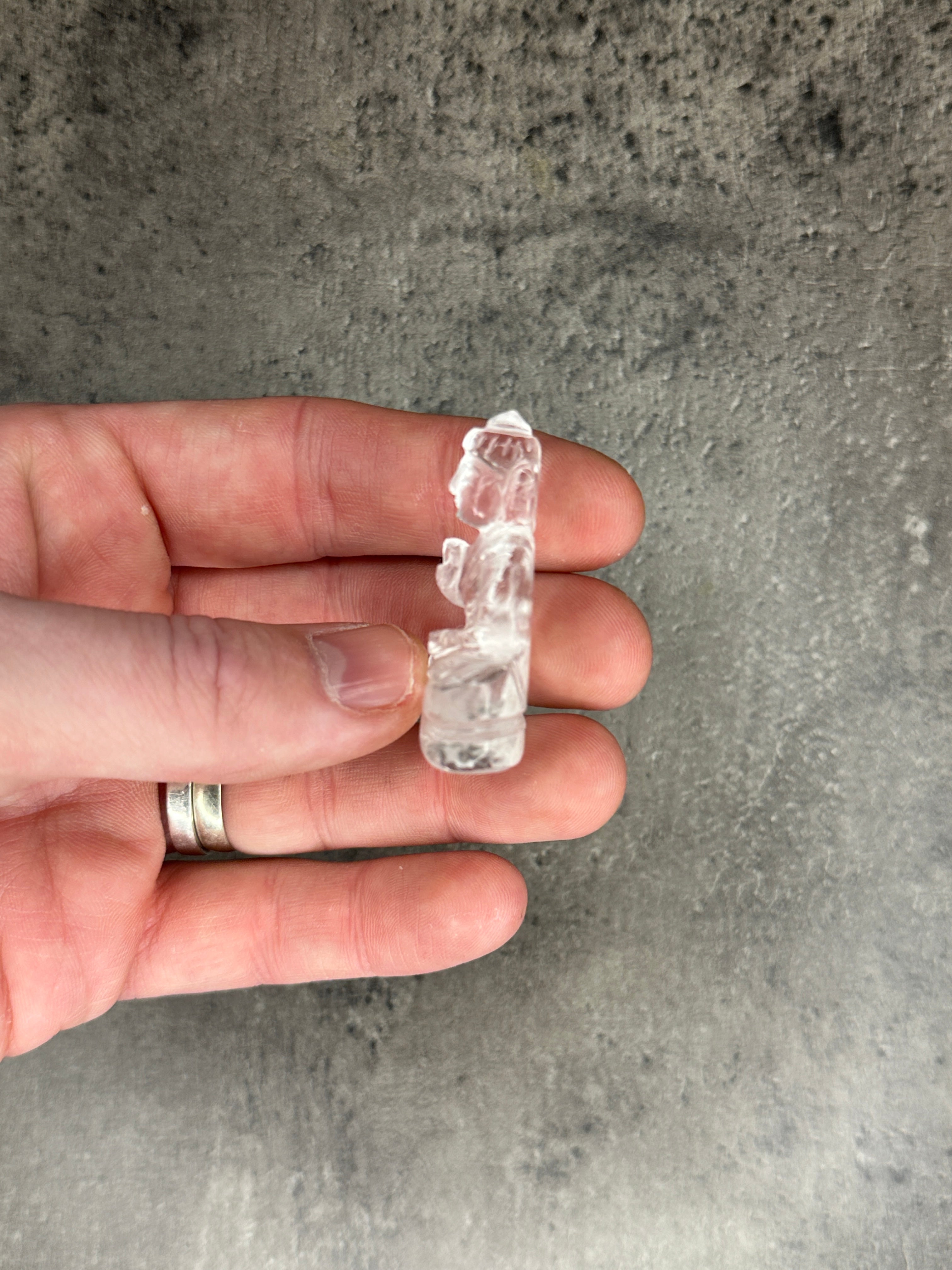 Clear Quartz - Quan Yin