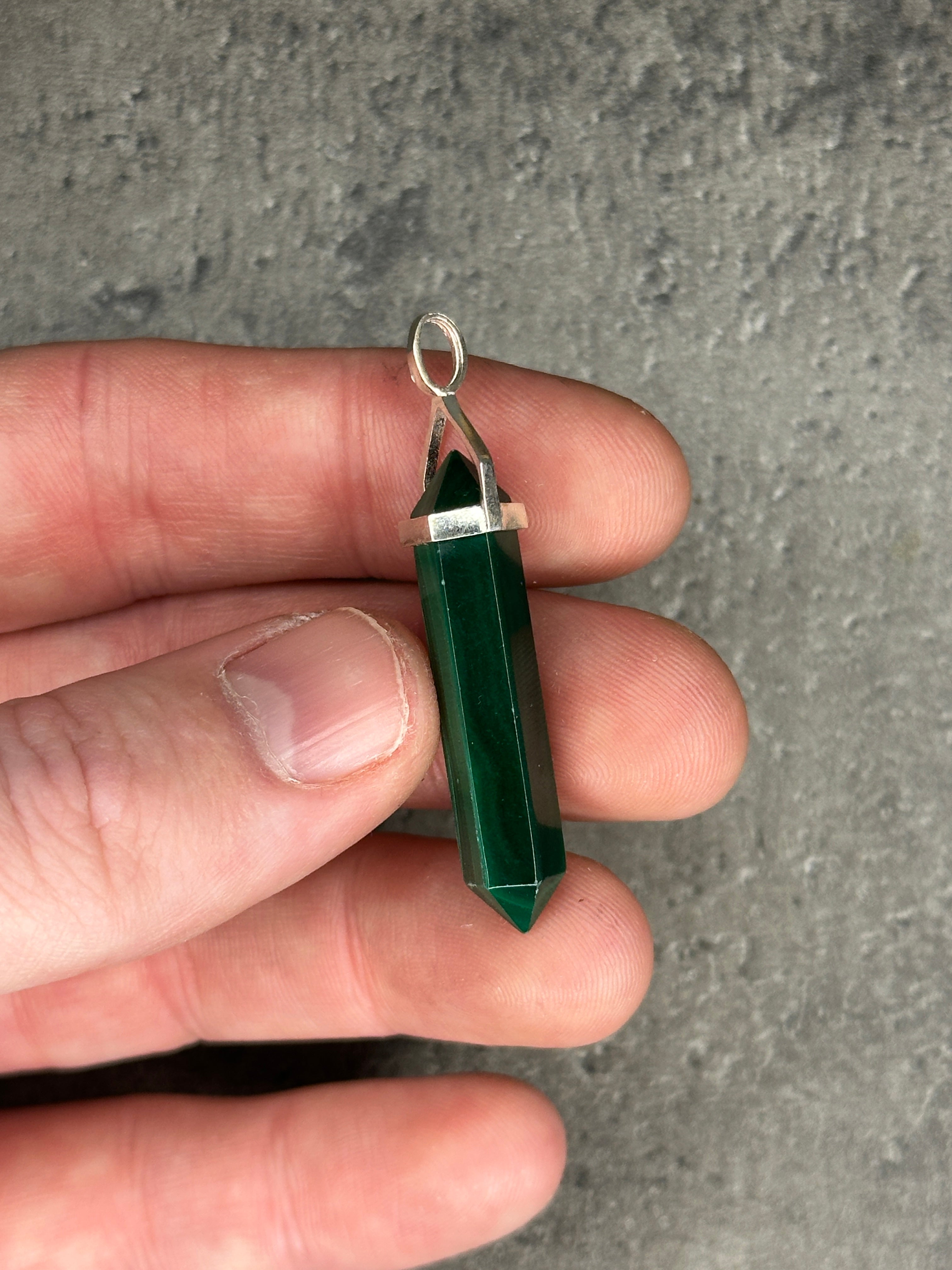 Development pendant - Malachite