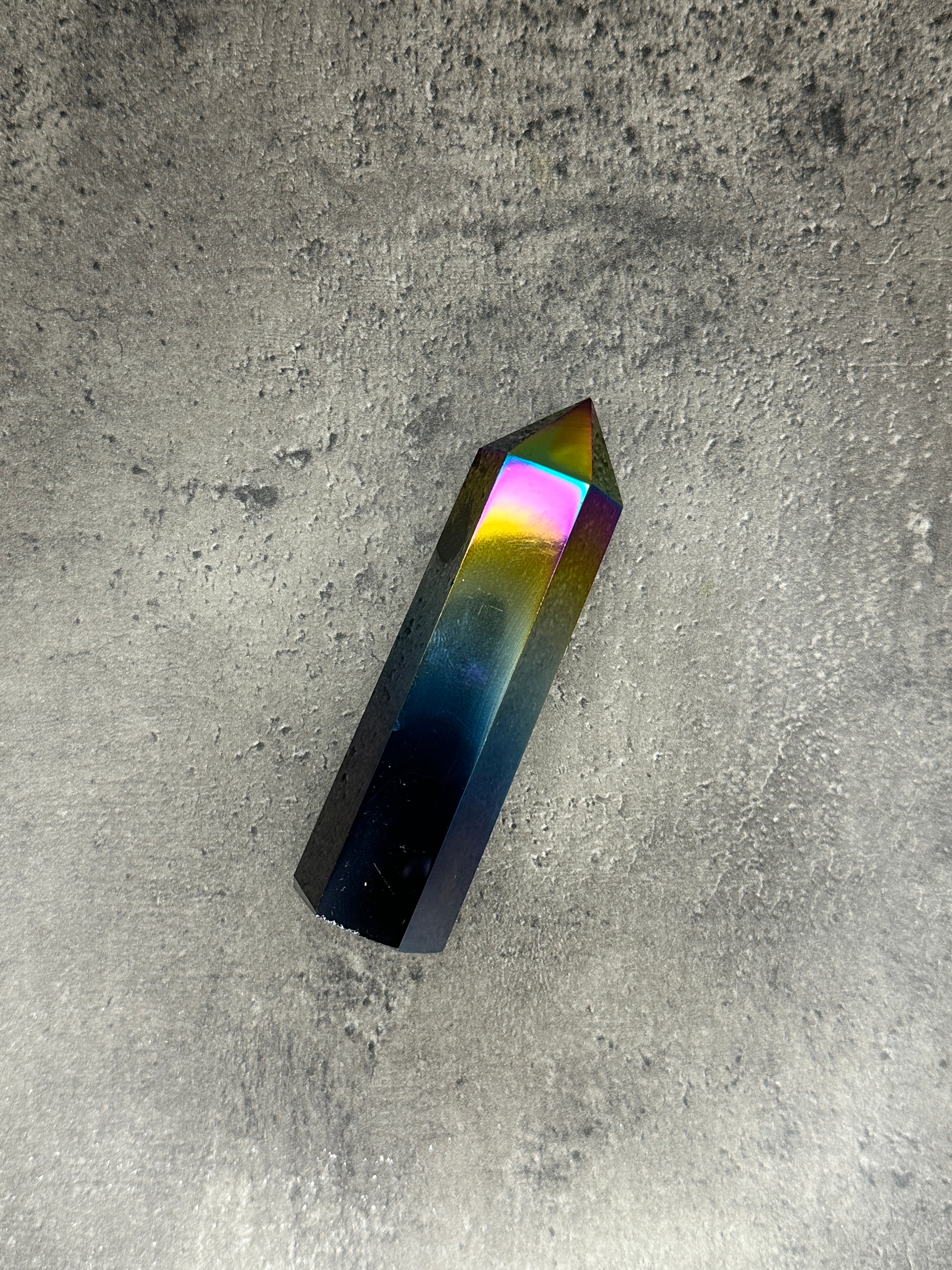 Titanium aura quartz - Tower