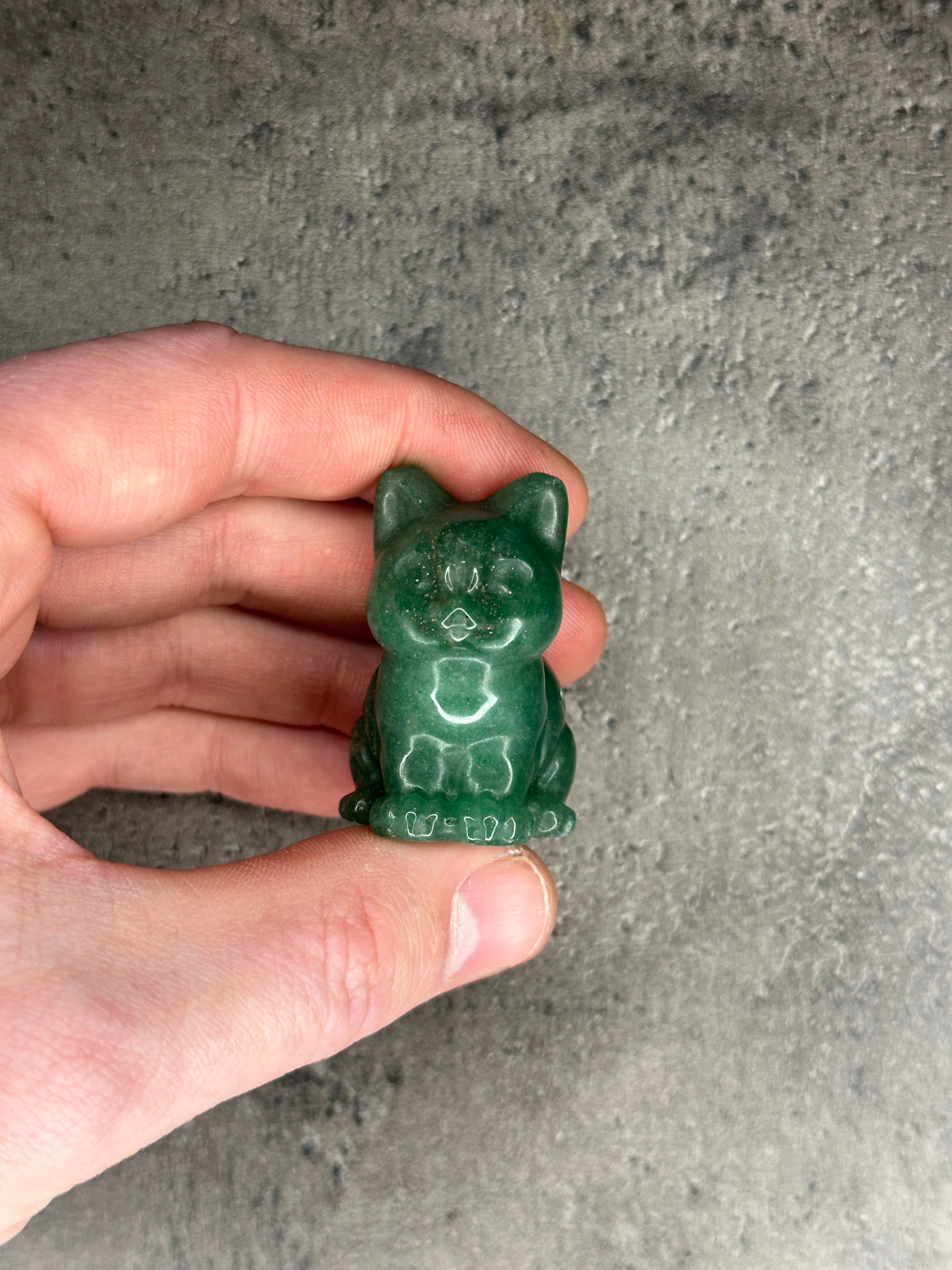 Green aventurine - Cat