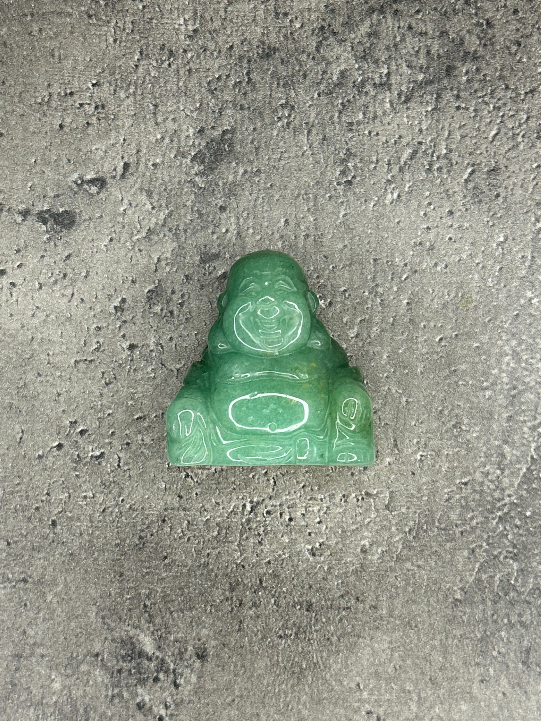 Green aventurine - Mini buddha