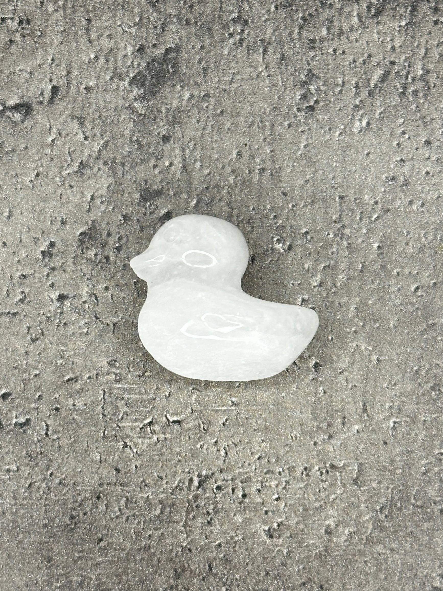 Clear quartz - Duck