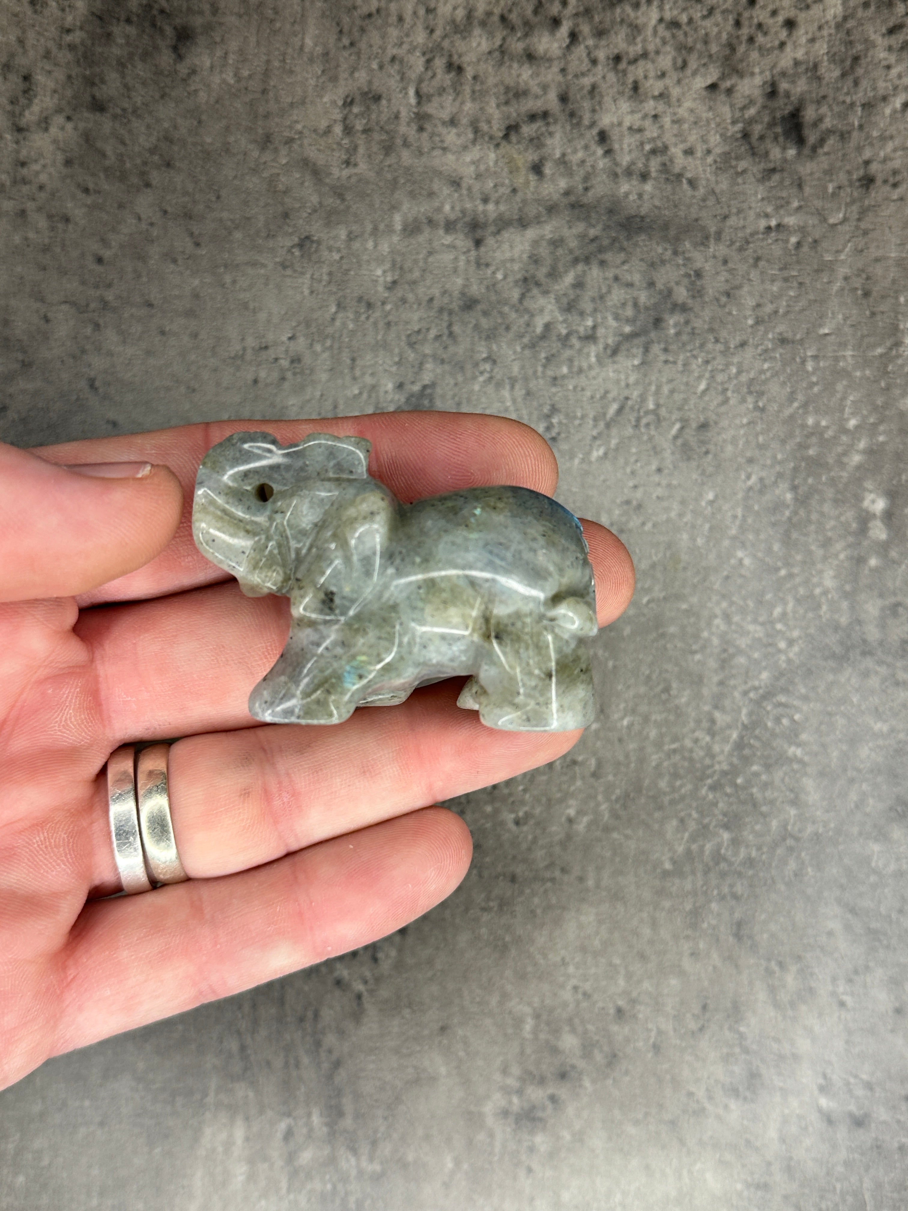 Labradorite - Elephant