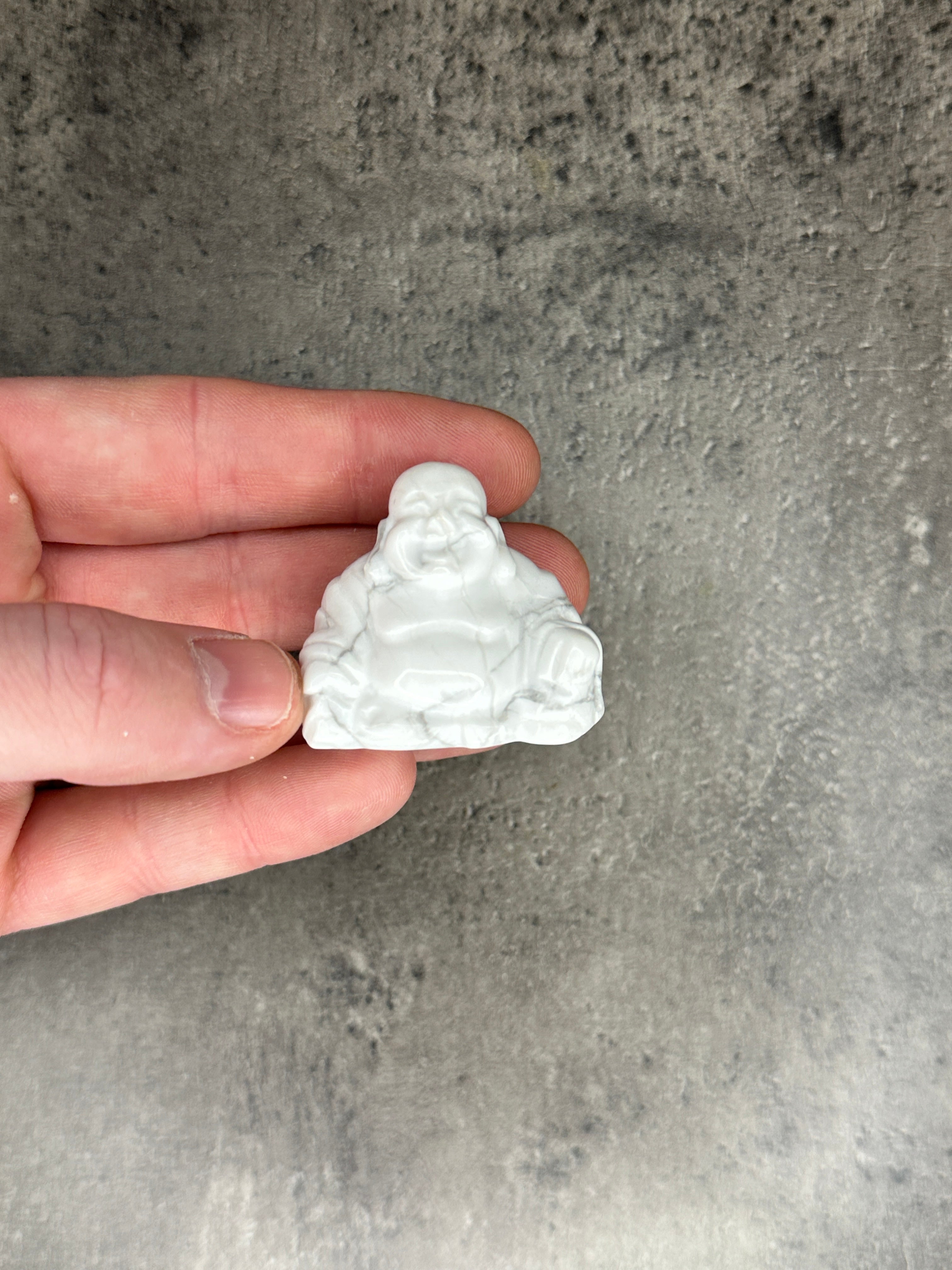 Howlite - Mini buddha