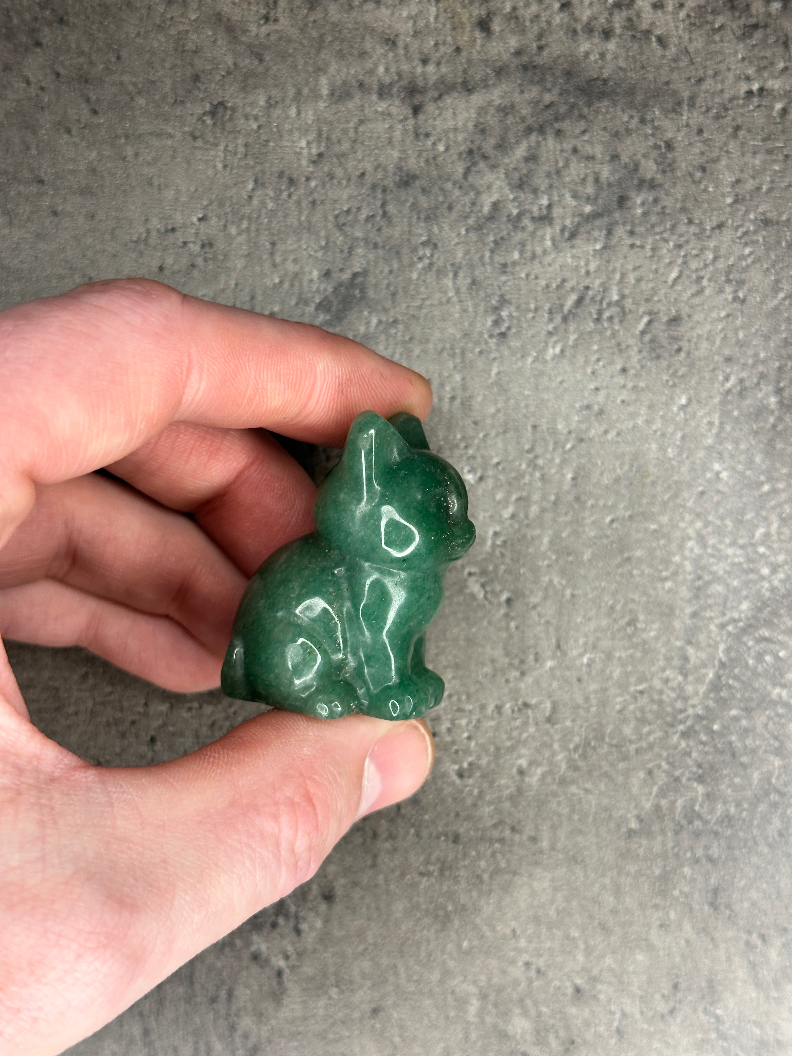 Green aventurine - Cat