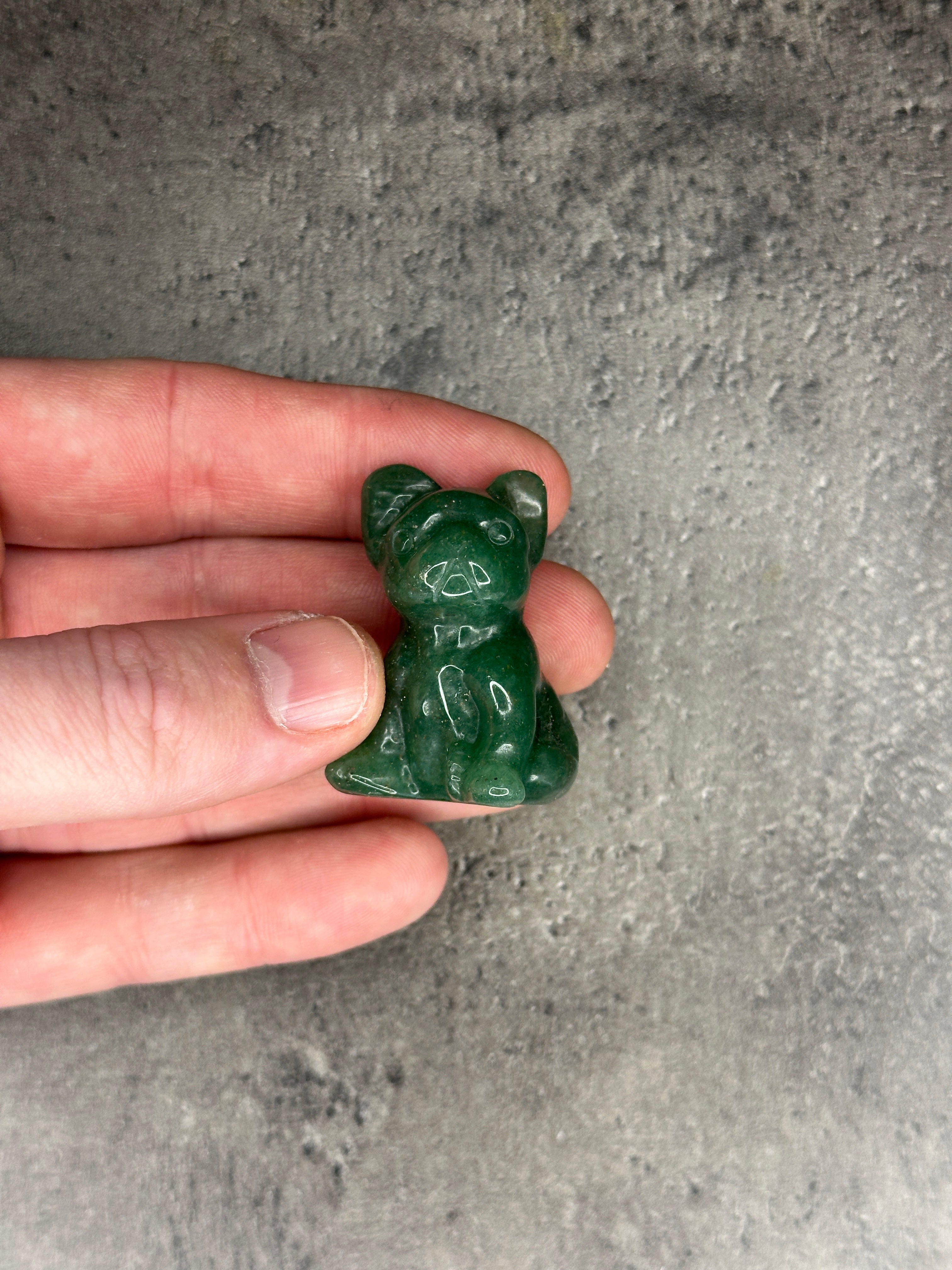 Green aventurine - Dog