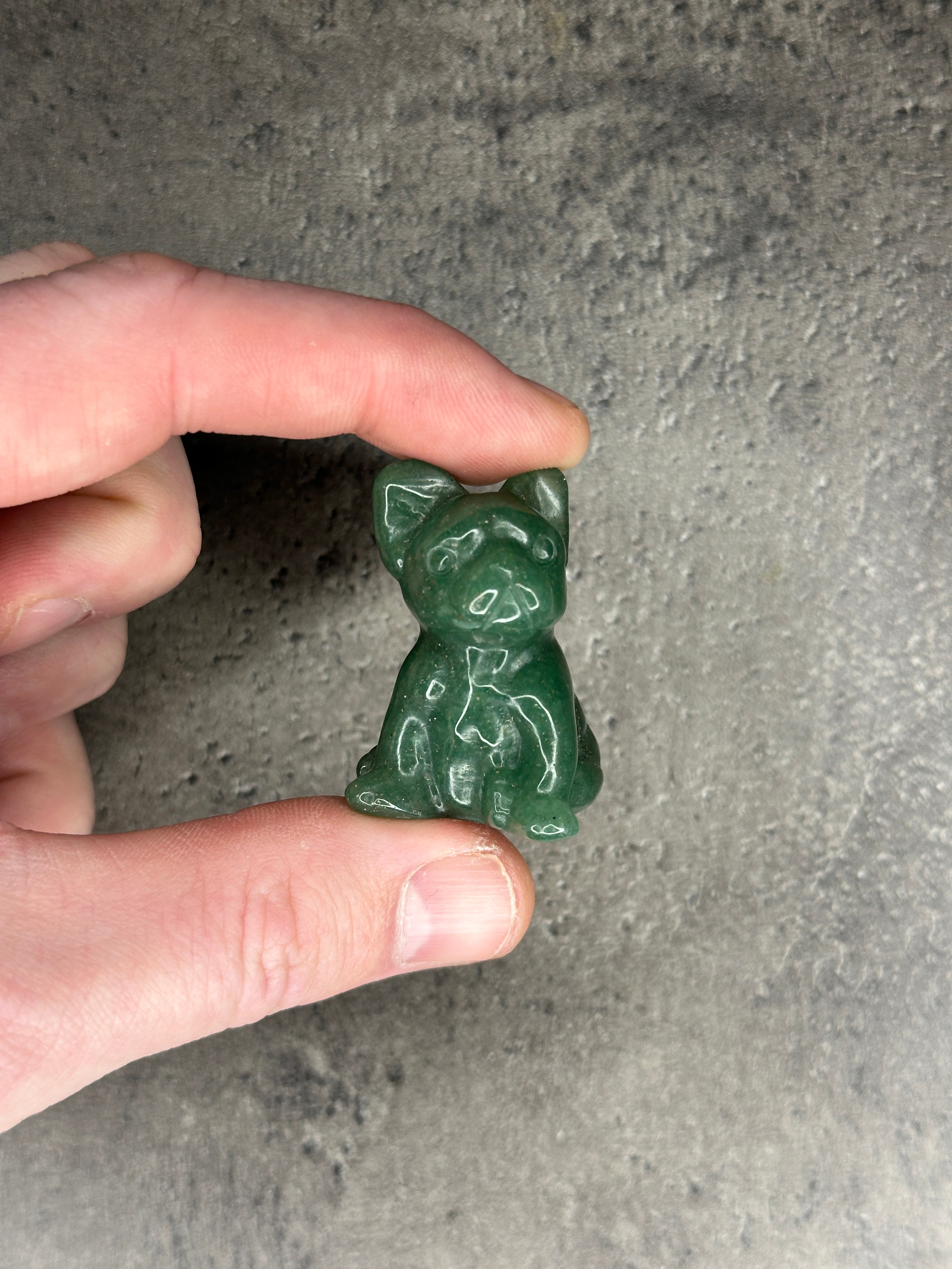 Green aventurine - Dog