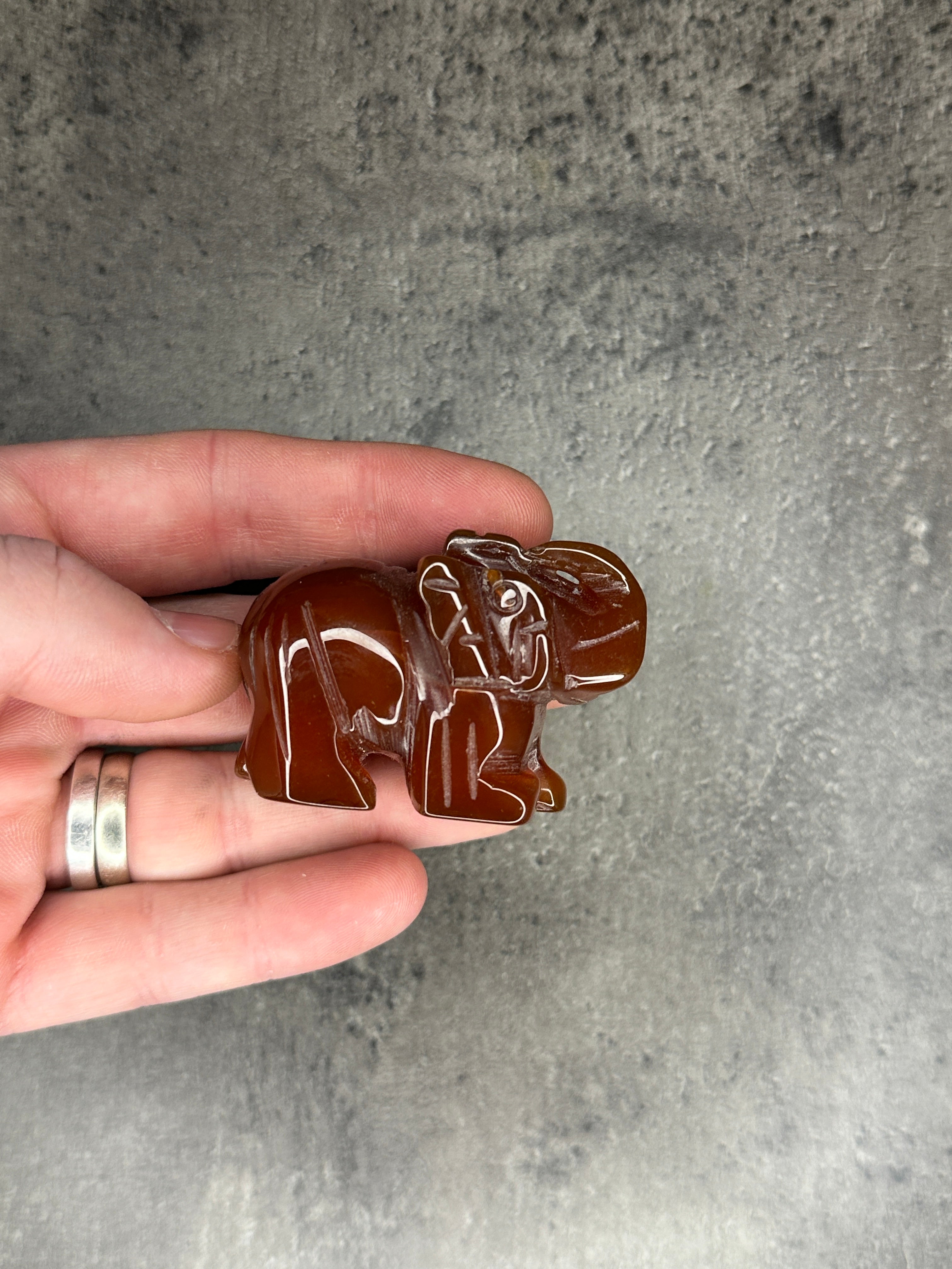 Carnelian - Elephant