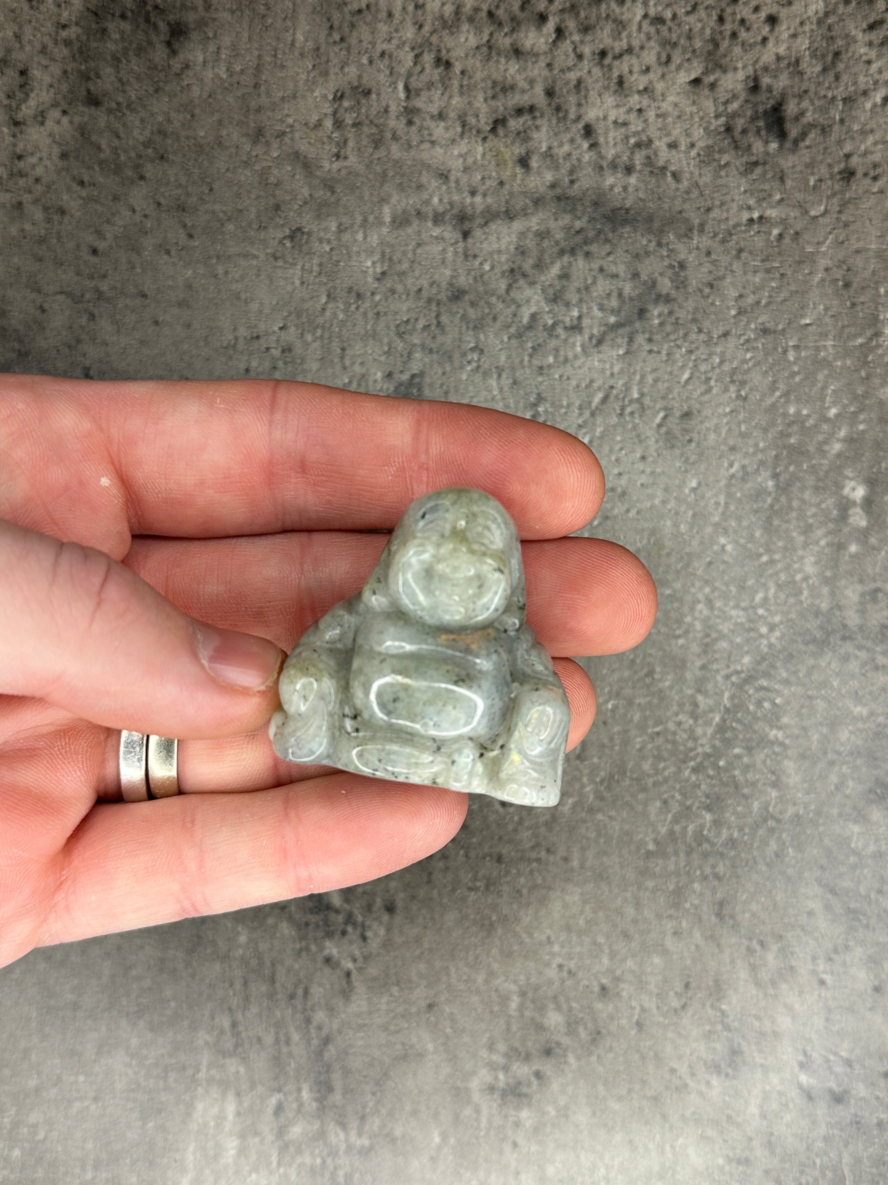 Labradorite - Mini buddha