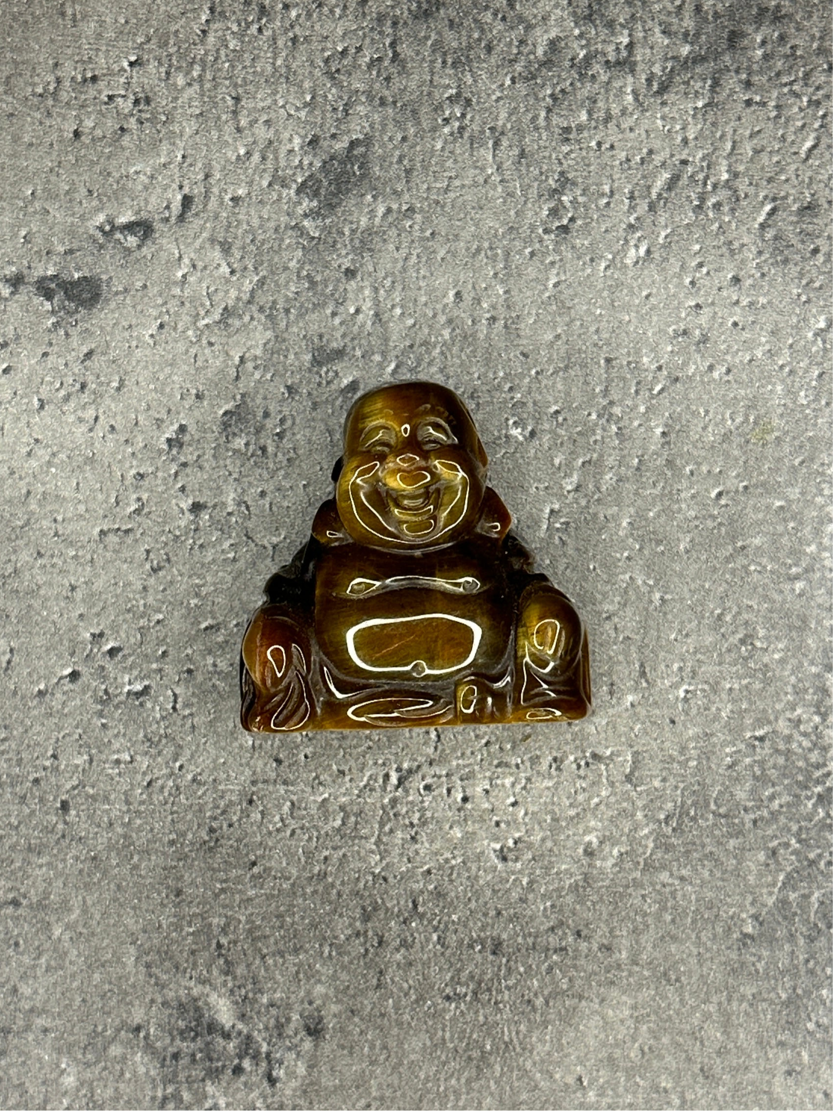 Tigers eye - Mini buddha