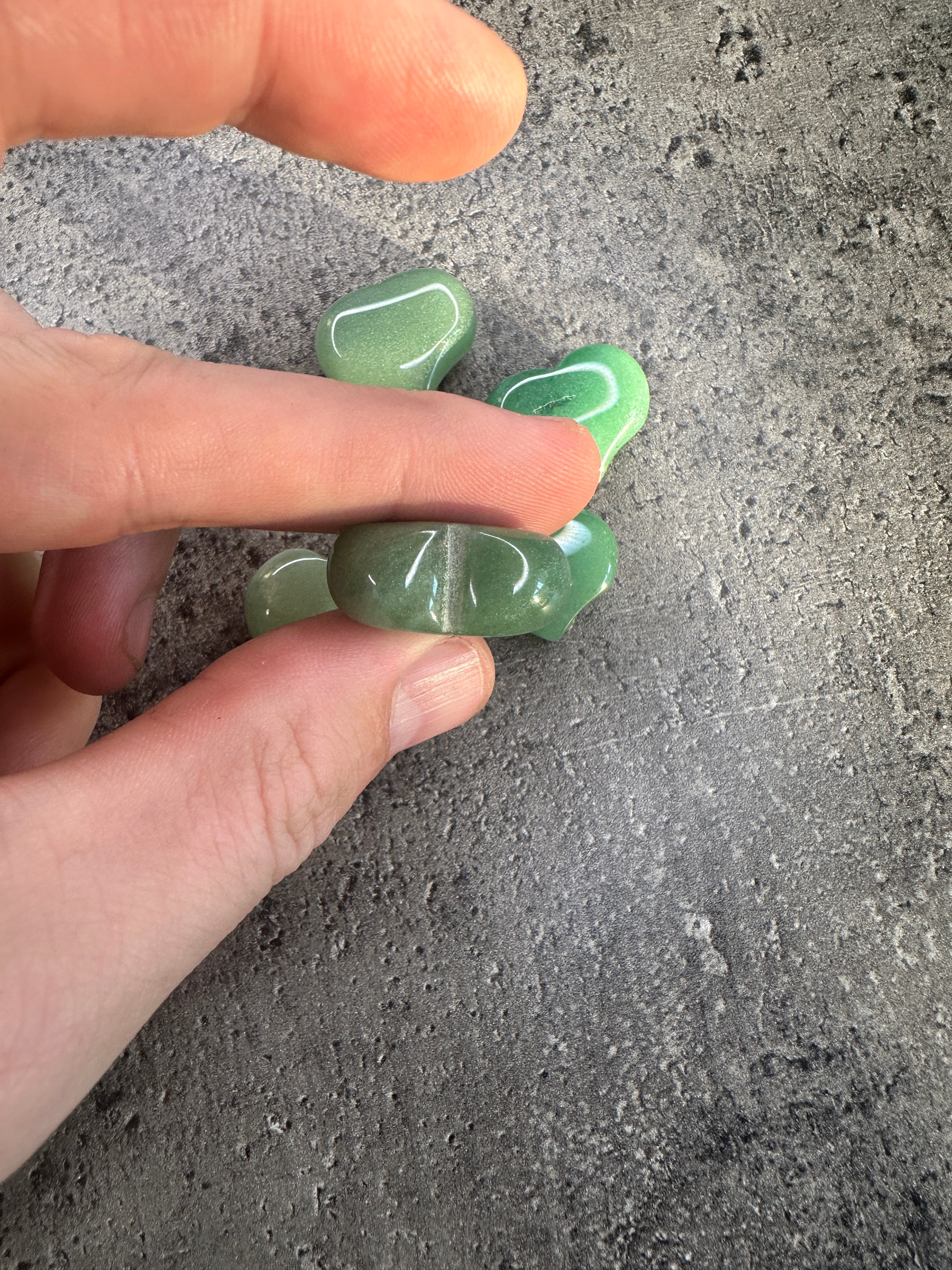 Green aventurine - Mini heart