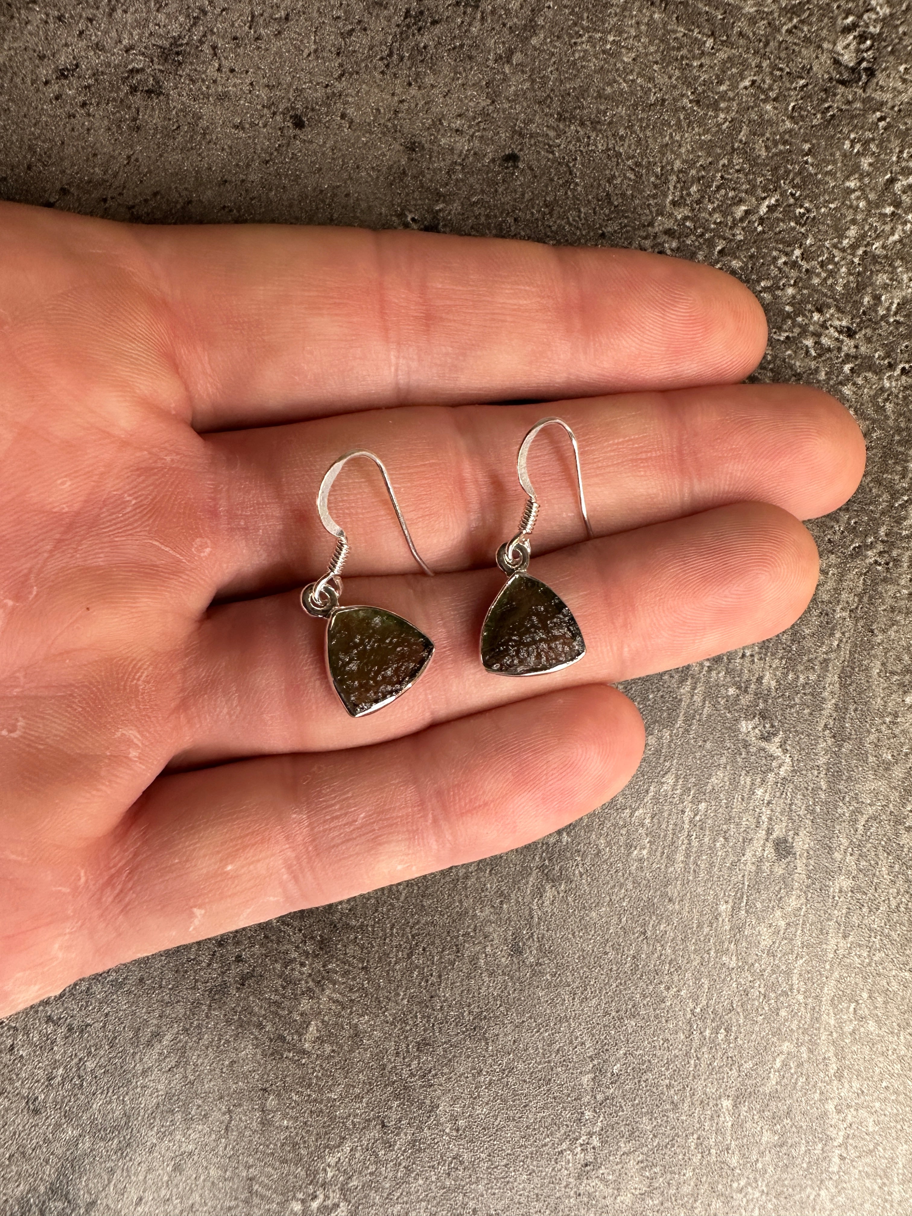 Moldavite - Earrings